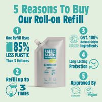 Salt of the Earth Unsented Roll-on Refill Deo Pouch